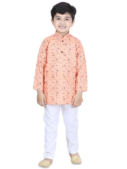 printed kurta pyjama set - 17667899 - Standard Image - 1