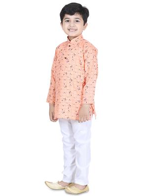 printed kurta pyjama set - 17667899 - Standard Image - 2