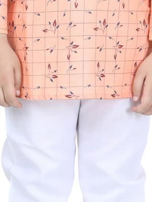 printed kurta pyjama set - 17667899 - Standard Image - 4