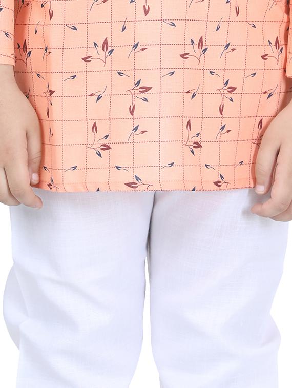 printed kurta pyjama set - 17667899 - Zoom Image - 4