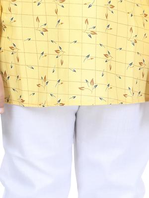 printed kurta pyjama set - 17667900 - Standard Image - 4