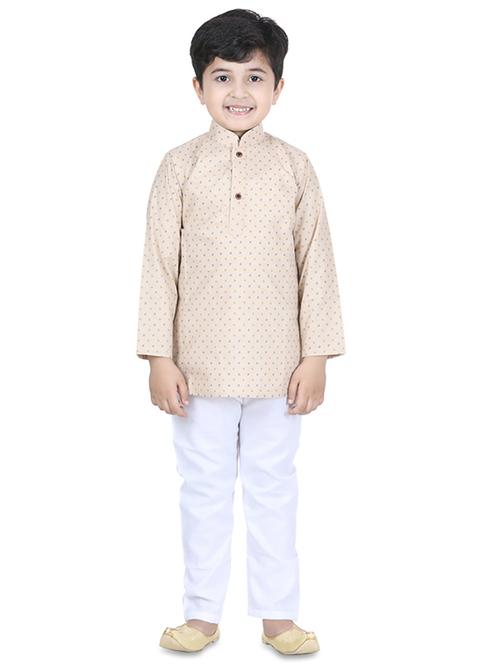 printed kurta pyjama set - 17667901 - Standard Image - 1