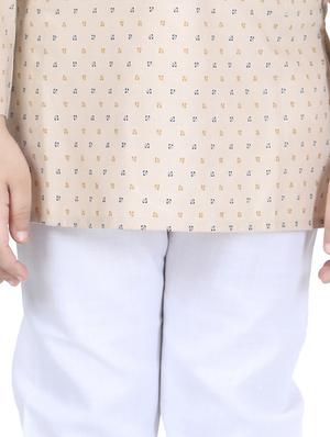 printed kurta pyjama set - 17667901 - Standard Image - 4