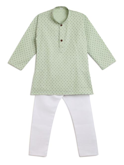 printed kurta pyjama set - 17667902 - Standard Image - 1