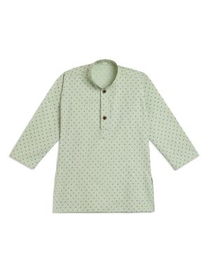 printed kurta pyjama set - 17667902 - Standard Image - 3