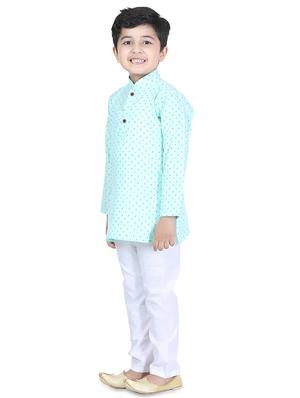 printed kurta pyjama set - 17667903 - Standard Image - 2
