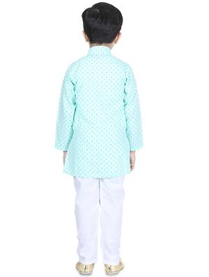 printed kurta pyjama set - 17667903 - Standard Image - 3