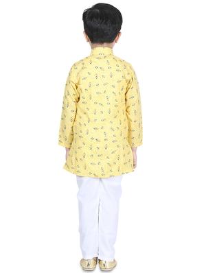 printed kurta pyjama set - 17667906 - Standard Image - 3