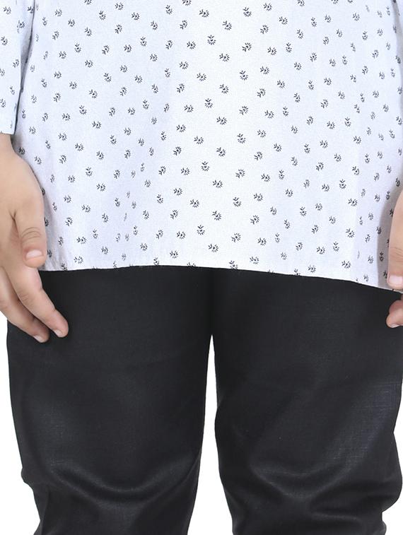 printed kurta pyjama set - 17667909 - Zoom Image - 4