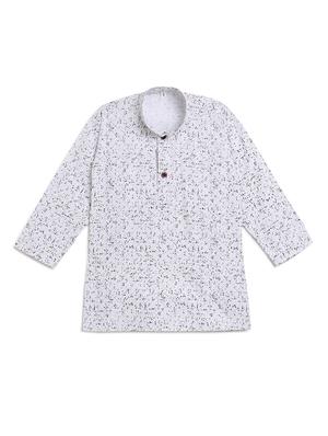 printed kurta pyjama set - 17667911 - Standard Image - 3