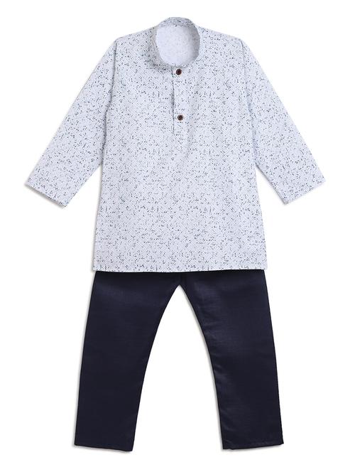printed kurta pyjama set - 17667912 - Standard Image - 1