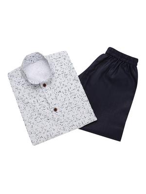 printed kurta pyjama set - 17667912 - Standard Image - 5