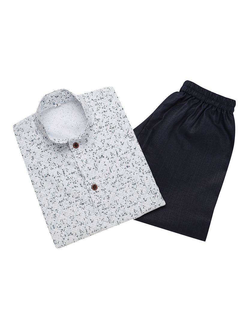 printed kurta pyjama set - 17667912 - Zoom Image - 5