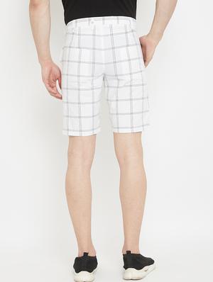 white checkered bermuda shorts - 17667917 - Standard Image - 3