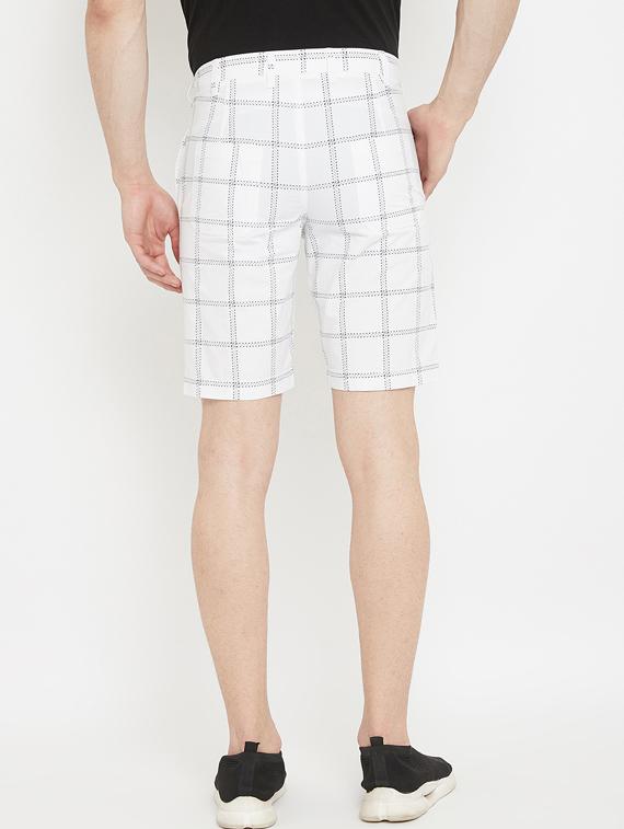 white checkered bermuda shorts - 17667917 - Zoom Image - 3