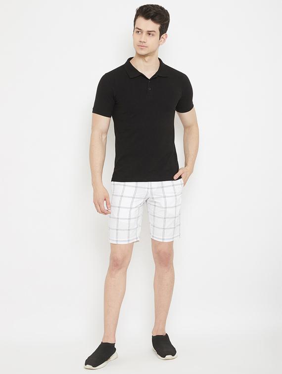 white checkered bermuda shorts - 17667917 - Zoom Image - 4
