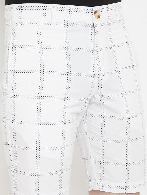 white checkered bermuda shorts - 17667917 - Zoom Image - 5