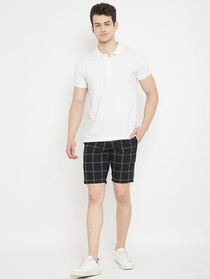 black checkered bermuda shorts - 17667919 - Standard Image - 5