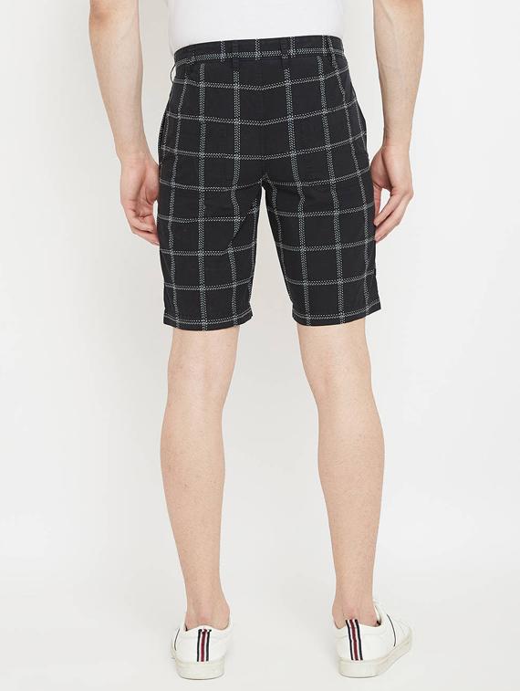 black checkered bermuda shorts - 17667919 - Zoom Image - 4