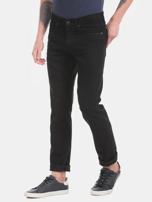 black plain denim jean - 17667929 - Standard Image - 2