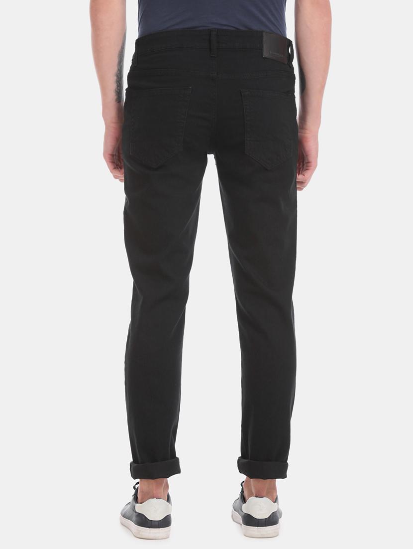 black plain denim jean - 17667929 - Zoom Image - 3