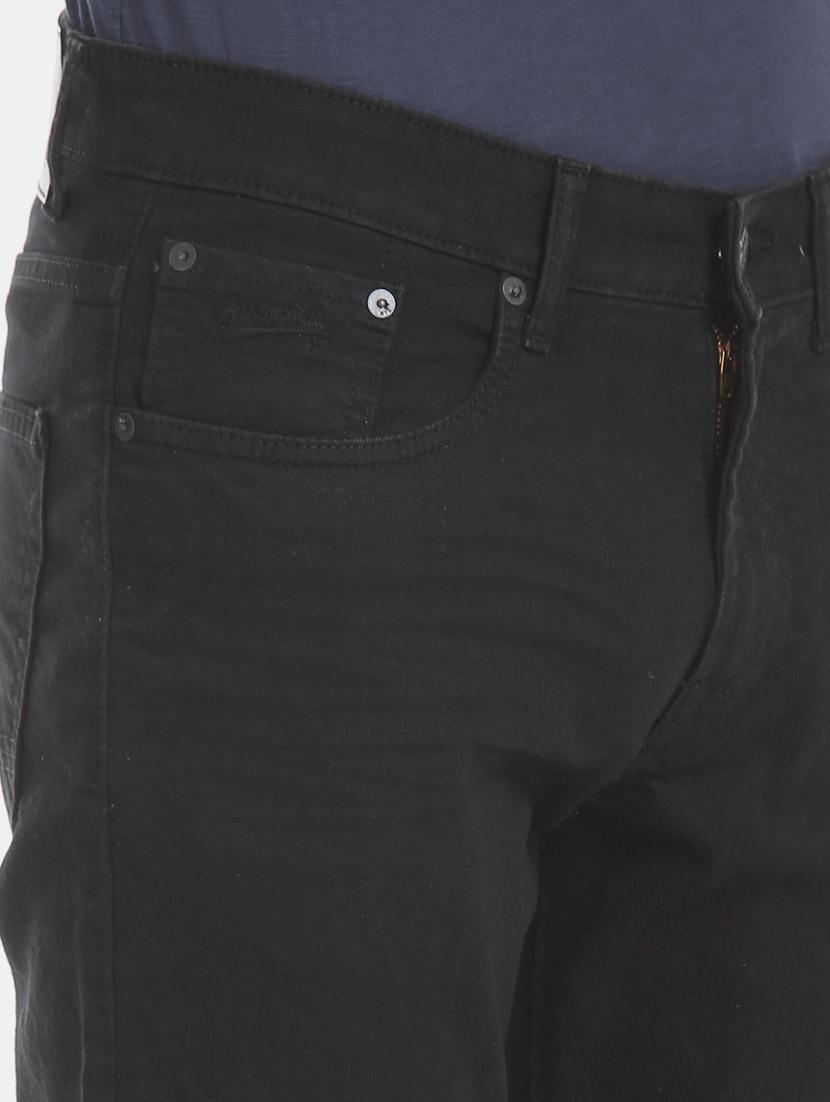 black plain denim jean - 17667929 - Zoom Image - 5