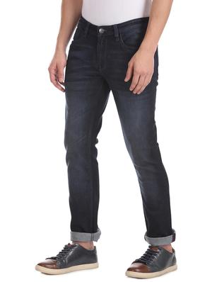 blue light washed denim jeans - 17667953 - Standard Image - 2