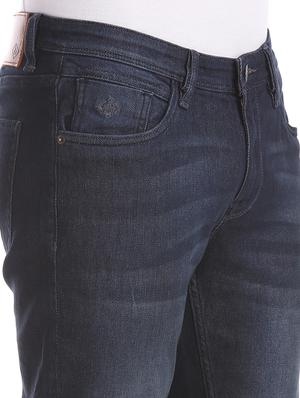 blue light washed denim jeans - 17667953 - Standard Image - 5