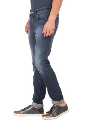 blue washed denim jeans - 17667960 - Standard Image - 2