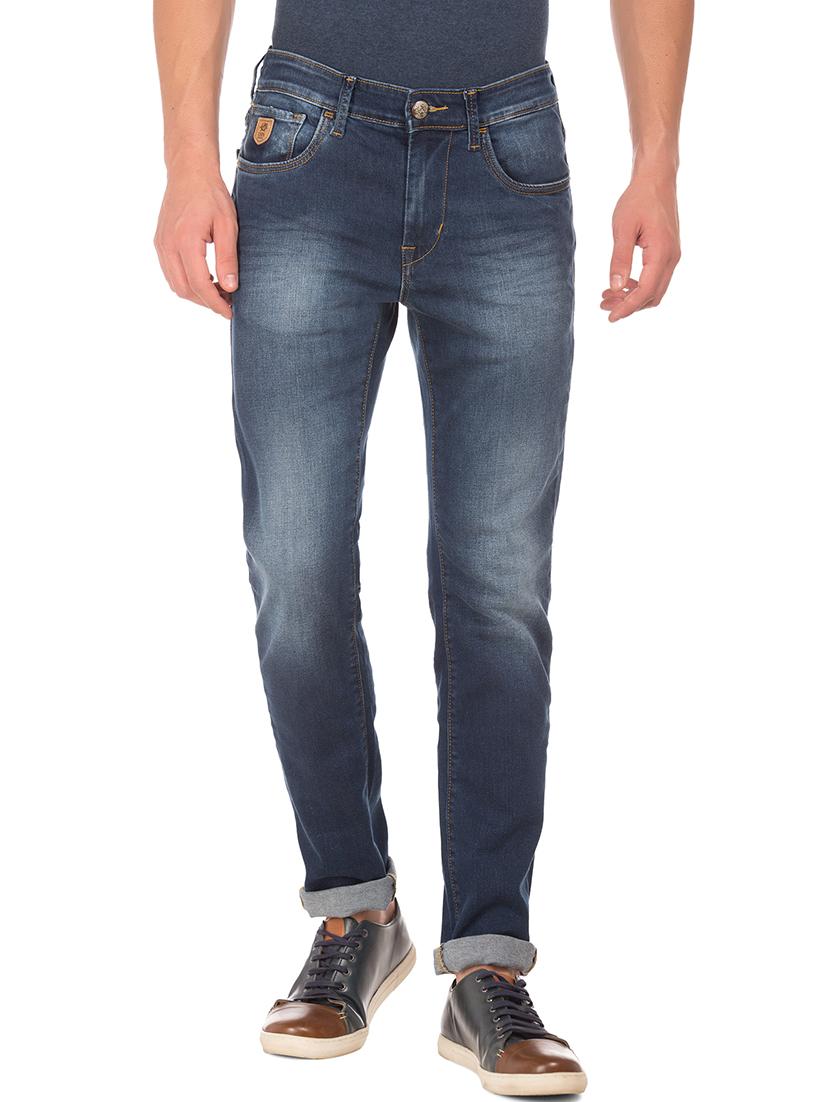 blue washed denim jeans - 17667960 - Zoom Image - 1