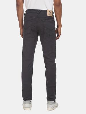 grey plain denim jeans - 17667965 - Standard Image - 3