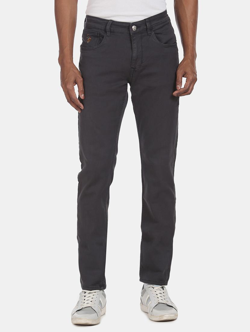 grey plain denim jeans - 17667965 - Zoom Image - 1