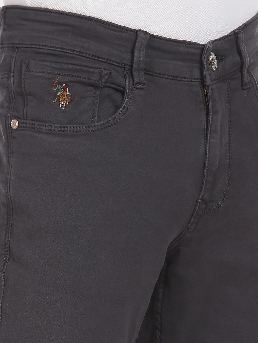 grey plain denim jeans - 17667965 - Zoom Image - 5