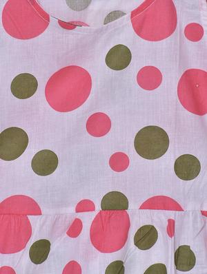 pink polka dot frock - 17668140 - Standard Image - 3