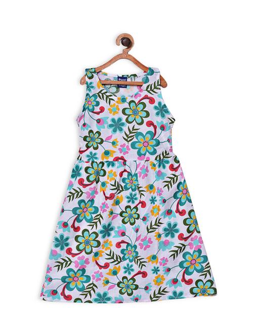 green floral frock - 17668144 - Standard Image - 1