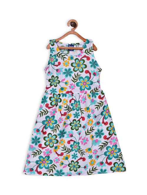 girls round neck sleeveless frock - 17668144 -  Standard Image - 0