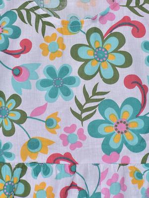 green floral frock - 17668144 - Standard Image - 3