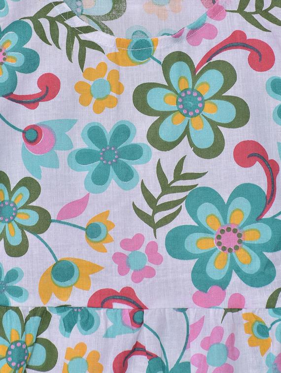 green floral frock - 17668144 - Zoom Image - 3
