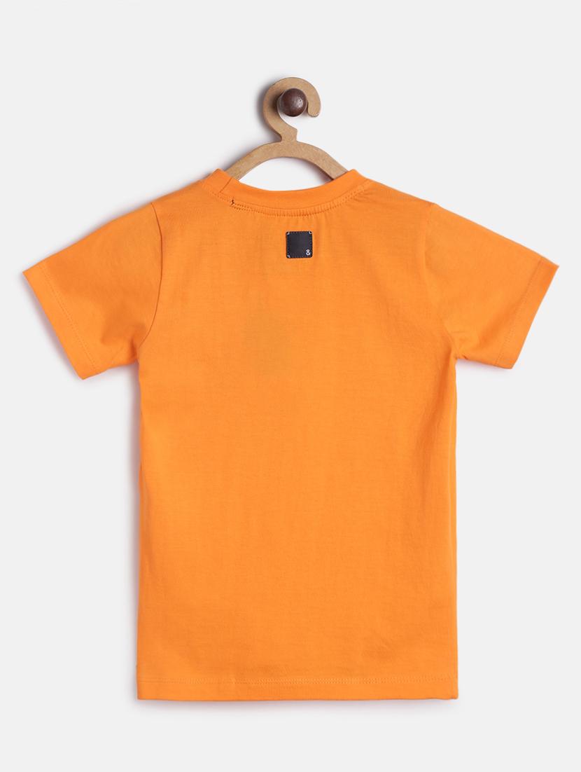 round neck printed t-shirt - 17668425 - Zoom Image - 2