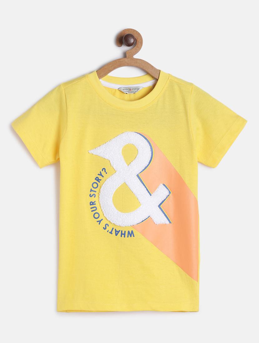 round neck printed t-shirt - 17668426 - Zoom Image - 1