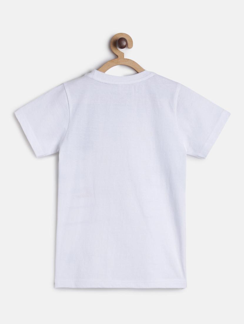 round neck printed t-shirt - 17668431 - Zoom Image - 2