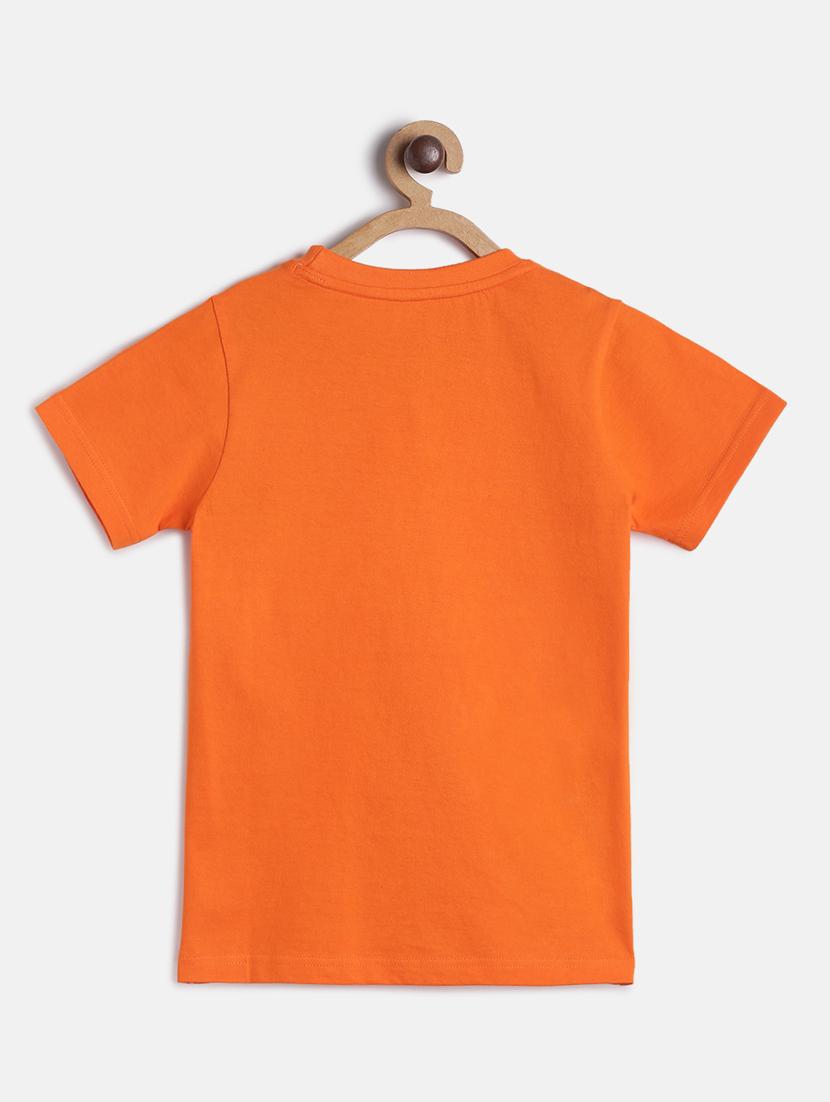 round neck printed t-shirt - 17668437 - Zoom Image - 2