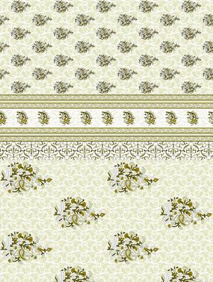 gracious double fitted sheet set king size cotton green colour - 17668438 - Standard Image - 3