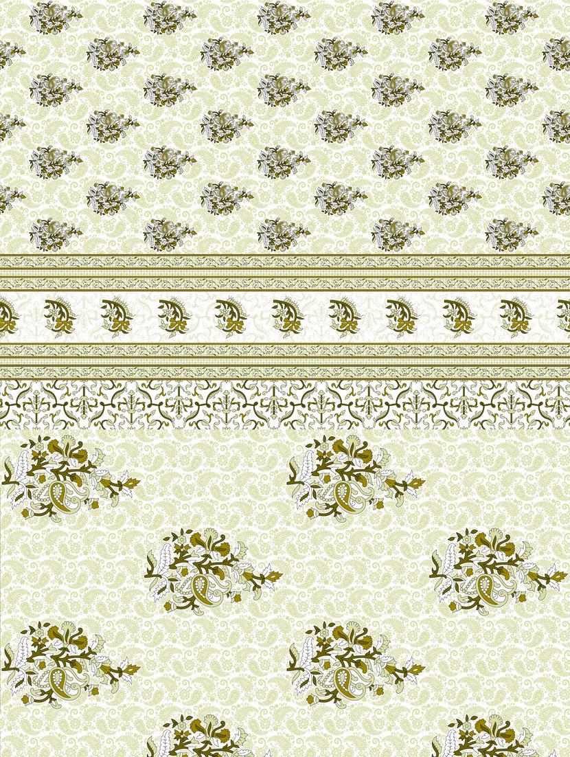 gracious double fitted sheet set king size cotton green colour - 17668438 - Zoom Image - 3