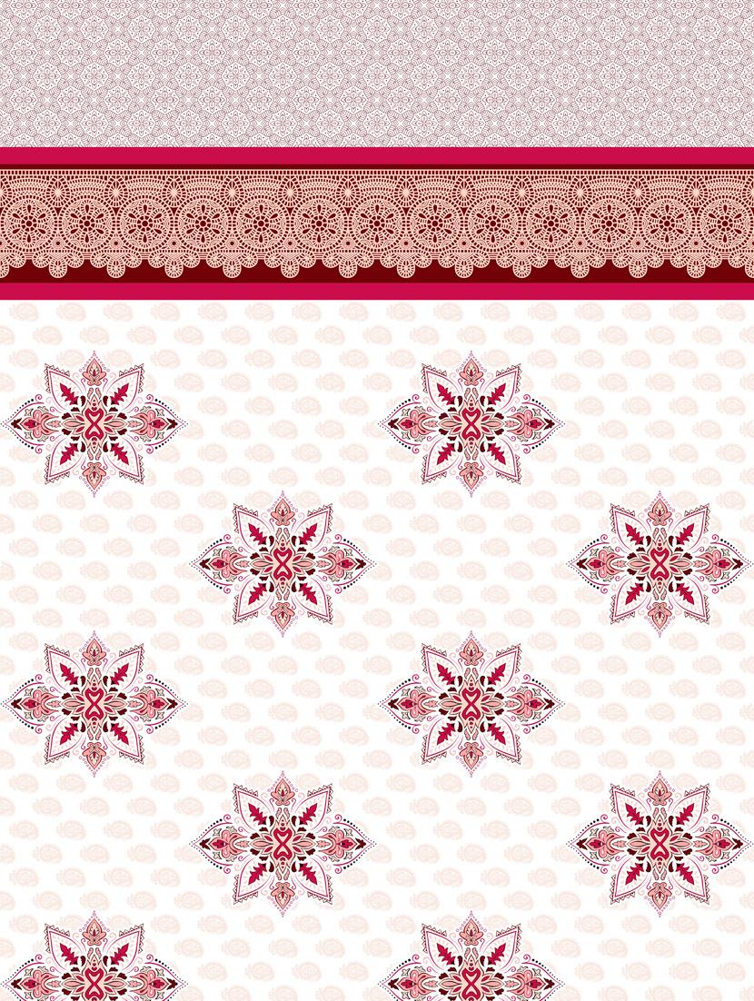 gracious double fitted sheet set king size cotton pink colour - 17668447 - Zoom Image - 3