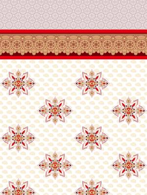 gracious double fitted sheet set king size cotton red colour - 17668448 - Standard Image - 3