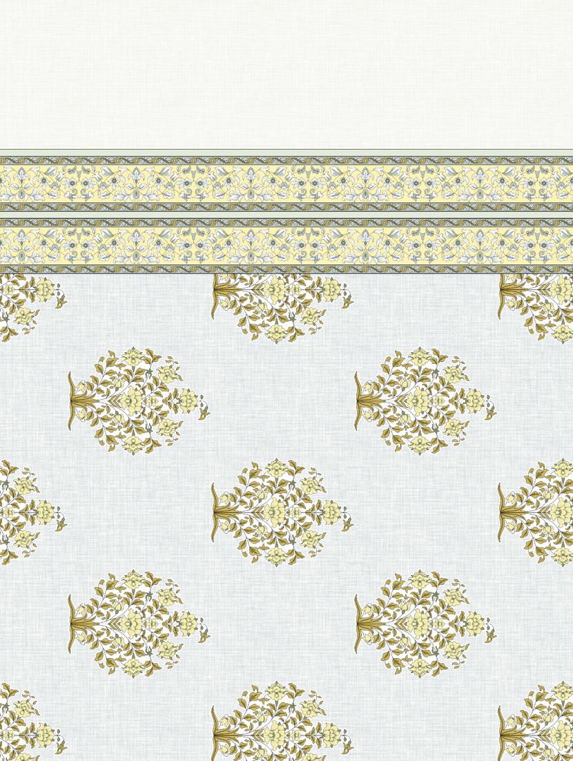 gracious double fitted sheet set king size cotton green colour - 17668455 - Zoom Image - 3