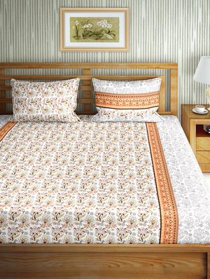 gracious double fitted sheet set king size cotton brown colour - 17668459 - Standard Image - 2