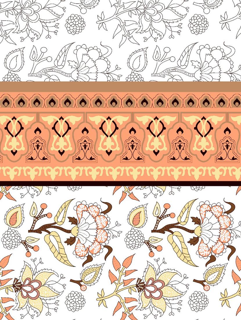 gracious double fitted sheet set king size cotton brown colour - 17668459 - Zoom Image - 3