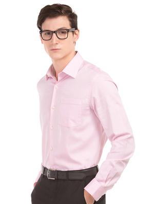 pink solid formal shirt - 17668586 - Standard Image - 2